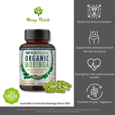 Nutra Nourished Australian Moringa Capsules