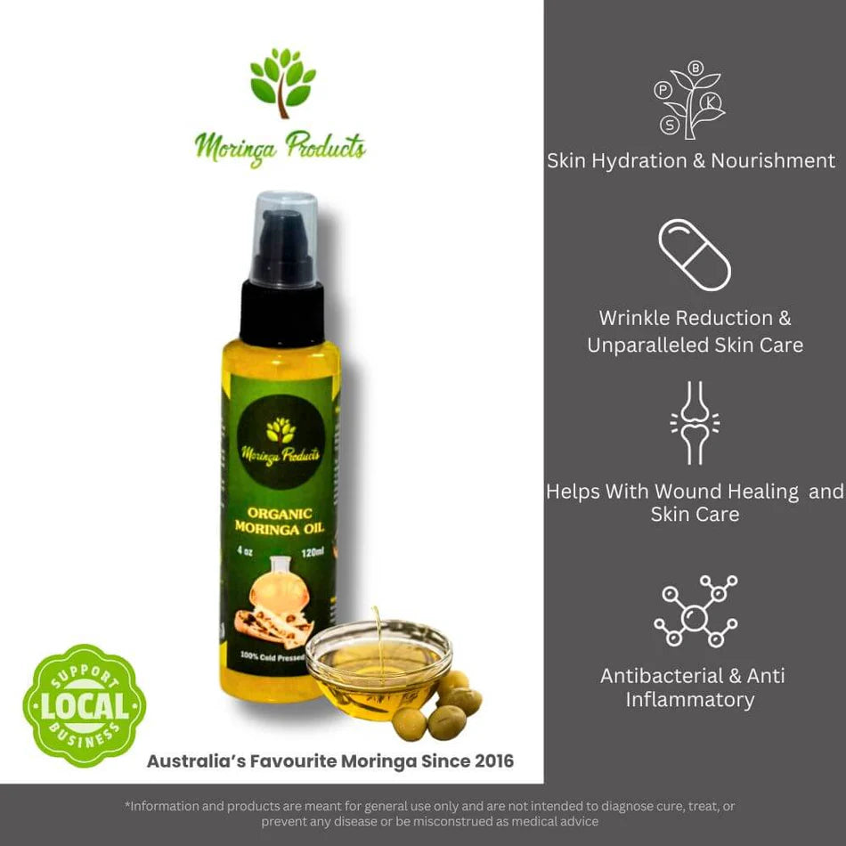 Cold Pressed Moringa Oil - 100 ml