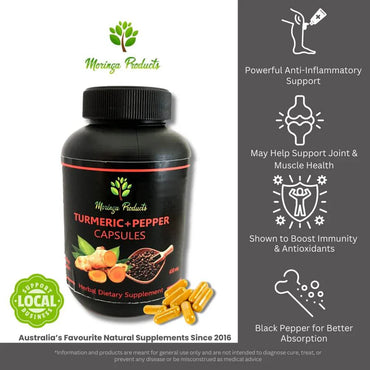 Turmeric & Pepper Capsules