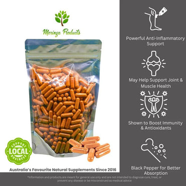 Turmeric & Pepper Capsules 140g
